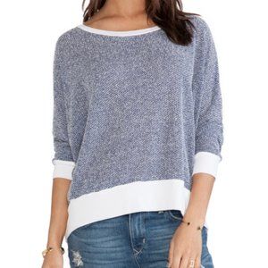 Michael Lauren Fred Long Sleeve Cape Top